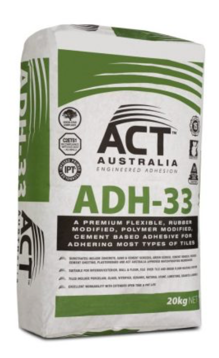 ADH-33 Premium Rubber Polymer Modified Tile Adhesive